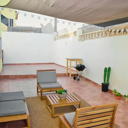 Casa Min-casa Familiar Con Terraza Privada Lejlighed Caleta De Fuste